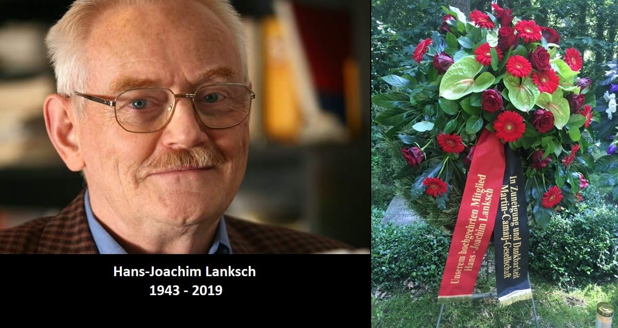 Hans Joachim Lanksch 1943 2019